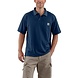 Carhartt Work Pocket Dark Cobalt Heather Poloshirt Heren Carhartt Work Pocket Dark Cobalt Heather Poloshirt Heren