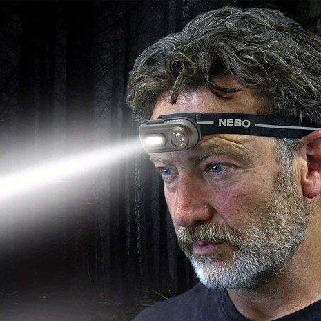 Nebo Einstein 400 Lumen Oplaadbare Hoofdlamp Nebo Einstein 400 Lumen Oplaadbare Hoofdlamp