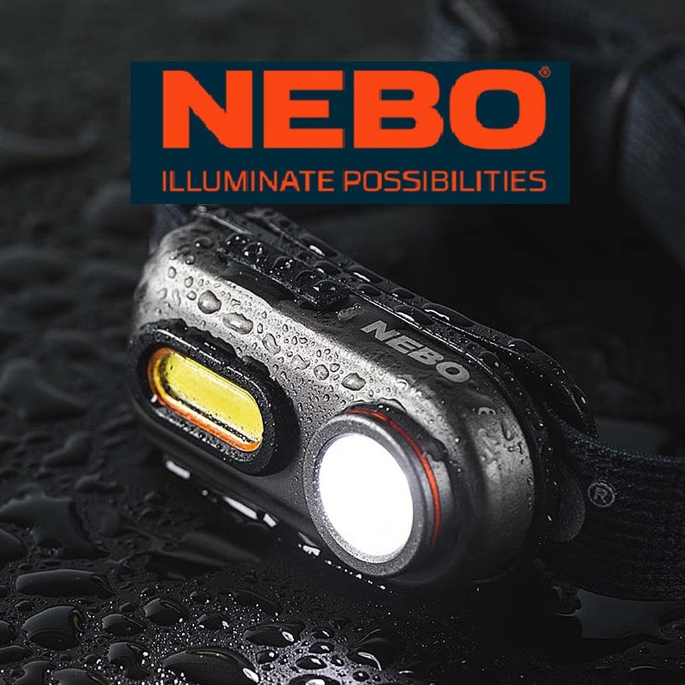 Nebo Einstein 400 Lumen Oplaadbare Hoofdlamp Nebo Einstein 400 Lumen Oplaadbare Hoofdlamp