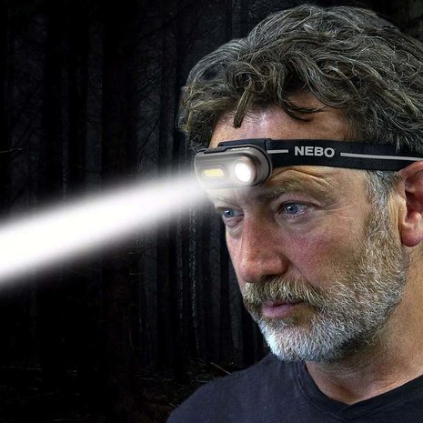 Nebo Einstein 400 Lumen Oplaadbare Hoofdlamp Nebo Einstein 400 Lumen Oplaadbare Hoofdlamp