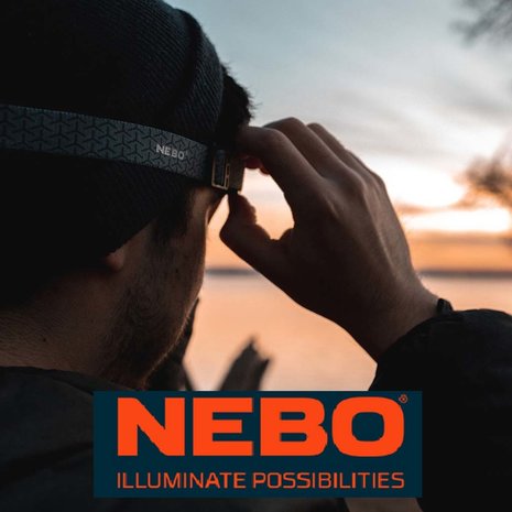 Nebo Einstein 500 Lumen Hoofdlamp Nebo Einstein 500 Lumen Hoofdlamp