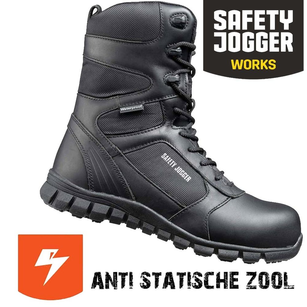 Safety Jogger Shark S3 Beveiligde Legerkisten