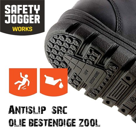 Safety Jogger Shark S3 Beveiligde Legerkisten