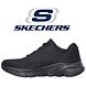 Skechers Arch Fit Black Wandelsneakers Heren Skechers Arch Fit Black Wandelsneakers Heren