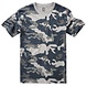 Brandit Grey Camo Round Neck T-Shirt Brandit Grey Camo Round Neck T-Shirt