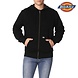 Dickies Thermal Lined Fleece Zip Black Hoodie Heren Dickies Thermal Lined Fleece Zip Black Hoodie Heren