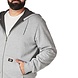 Dickies Thermal Lined Fleece Zip Heather Grey Hoodie Heren Dickies Thermal Lined Fleece Zip Heather Grey Hoodie Heren
