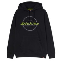 Dickies Towson Graphic Hoodie Black Sweatshirt Heren