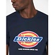 Dickies Denison Navy Blue T-Shirt Heren Dickies Denison Navy Blue T-Shirt Heren