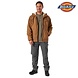 Dickies Hooded Lined Rinsed Brown Duck Winterjas Heren Dickies Hooded Lined Rinsed Brown Duck Winterjas Heren