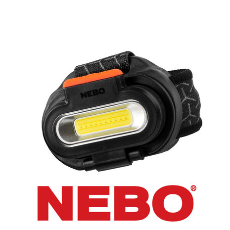 Nebo Einstein 1500 Flex Oplaadbare Hoofdlamp Nebo Einstein 1500 Flex Oplaadbare Hoofdlamp