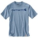 Carhartt Core Logo Neptune Dew Drop T-Shirt Heren Carhartt Core Logo Neptune Dew Drop T-Shirt Heren