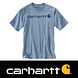 Carhartt Core Logo Neptune Dew Drop T-Shirt Heren Carhartt Core Logo Neptune Dew Drop T-Shirt Heren