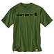 Carhartt Core Logo Arborvitae Heather T-Shirt Heren Carhartt Core Logo Arborvitae Heather T-Shirt Heren