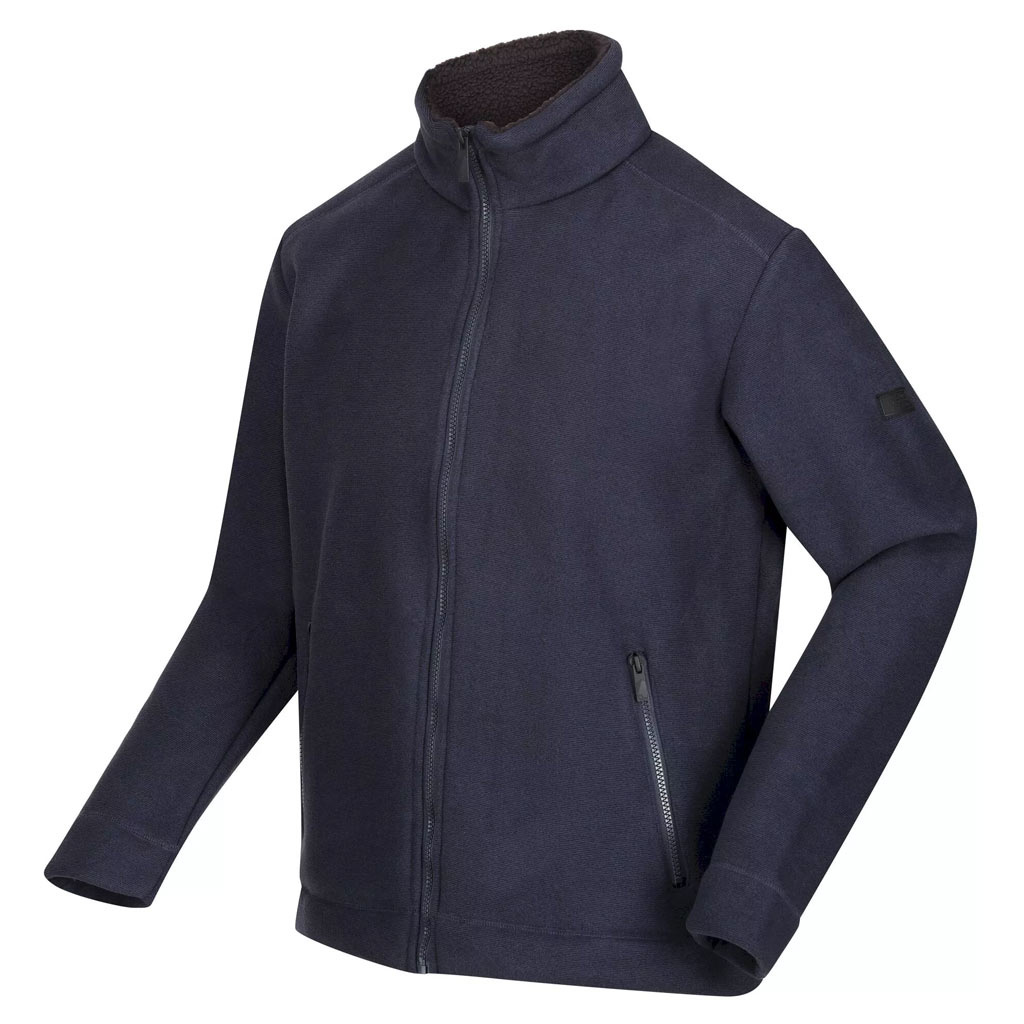 Regatta Garrian II Navy Black Fleece Jas Heren