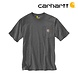 Carhartt K87 Pocket Short Sleeve Carbon Heather T-Shirt Heren Carhartt K87 Pocket Short Sleeve Carbon Heather T-Shirt Heren