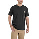Carhartt K87 Pocket Short Sleeve Zwart T-Shirt Heren Carhartt K87 Pocket Short Sleeve Zwart T-Shirt Heren