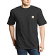 Carhartt K87 Pocket Short Sleeve Zwart T-Shirt Heren Carhartt K87 Pocket Short Sleeve Zwart T-Shirt Heren