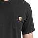 Carhartt K87 Pocket Short Sleeve Zwart T-Shirt Heren Carhartt K87 Pocket Short Sleeve Zwart T-Shirt Heren