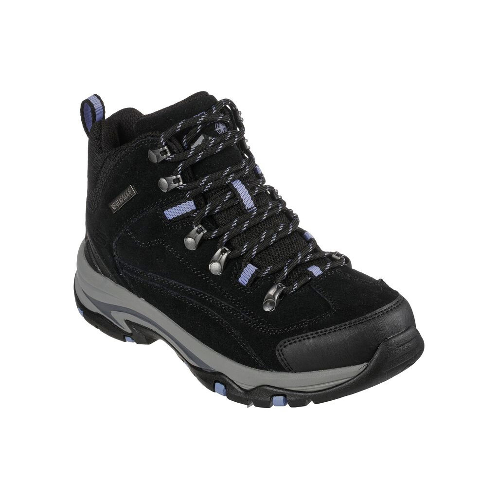 Skechers Trego Rocky Alpine trail zwart wandelschoenen dames (167004 BKCC)