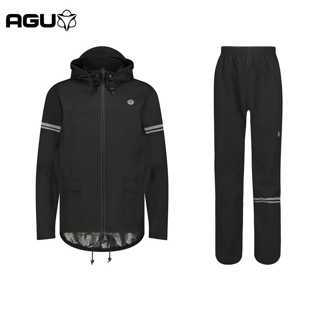 Agu Original Essential Zwart Regenpak Agu Original Essential Zwart Regenpak