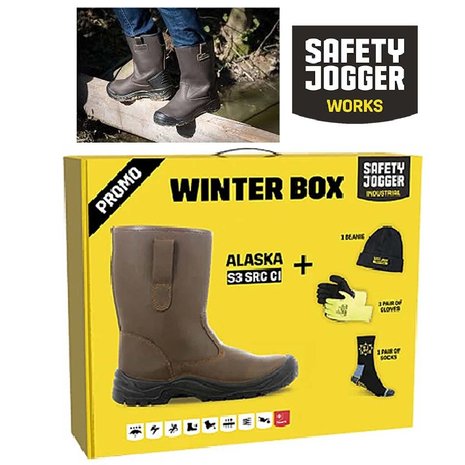 Safety Jogger Alaska S3 Gevoerde Veiligheidslaarzen