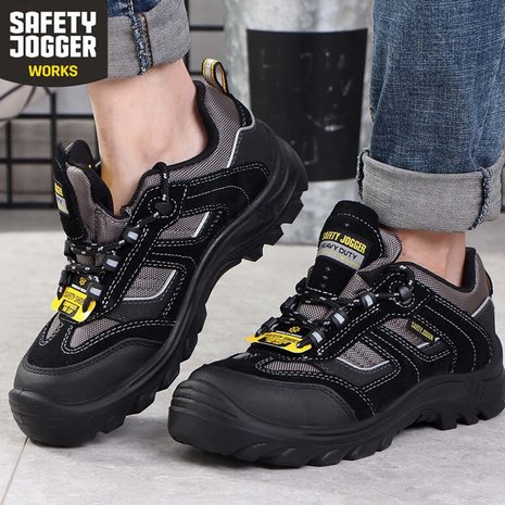 Safety Jogger Jumper S3 Zwart Werkschoenen Safety Jogger Jumper S3 Zwart Werkschoenen