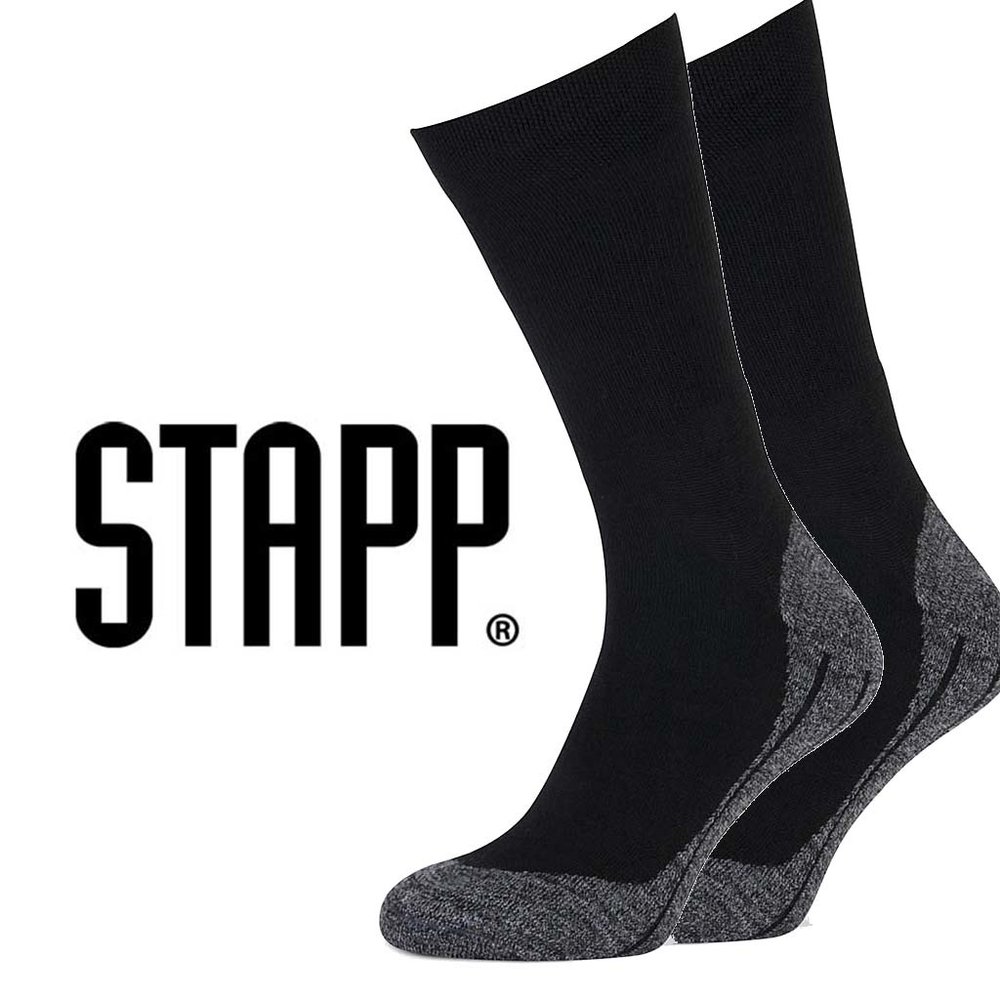 Stapp Wandelsokken Zwart Stapp Wandelsokken Zwart