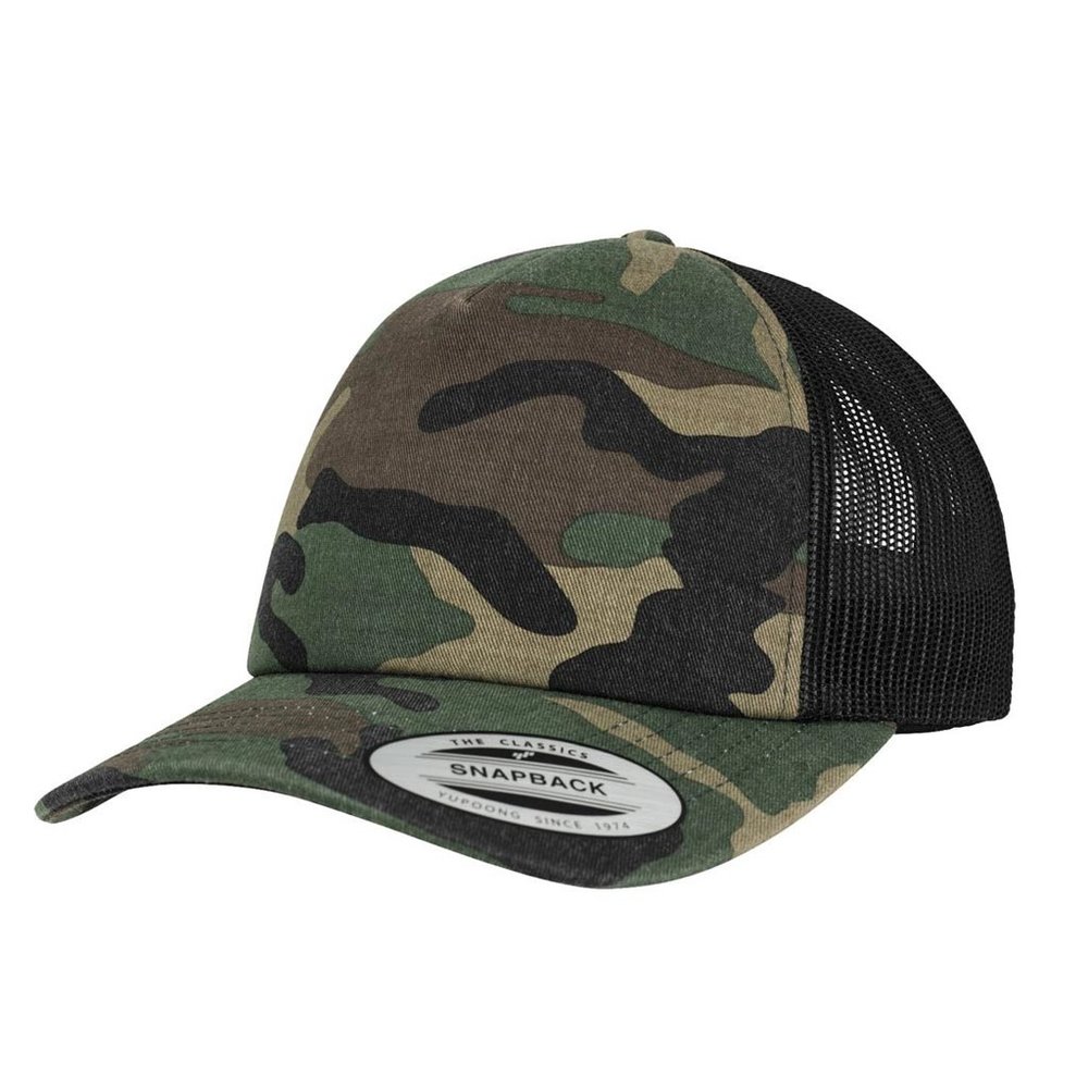 Brandit Camo Trucker Cap Woodland Pet