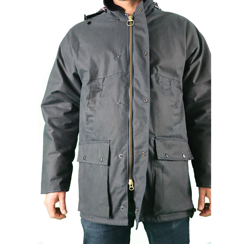 Hunter Outdoor Bolton Classic Blauw Waxjas Hunter Outdoor Bolton Classic Blauw Waxjas