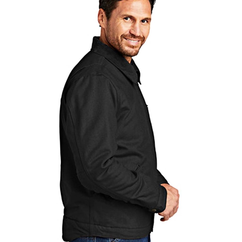 Carhartt Duck Blanket-Lined Detroit Black Jacket Heren