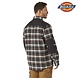 Dickies Heavy Flannel Brown Plaid Shirt Heren Dickies Heavy Flannel Brown Plaid Shirt Heren