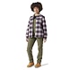 Dickies Fleece Hooded Flannel Burgundy Jacket Dames Dickies Fleece Hooded Flannel Burgundy Jacket Dames