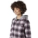 Dickies Fleece Hooded Flannel Burgundy Jacket Dames Dickies Fleece Hooded Flannel Burgundy Jacket Dames