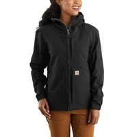 Carhartt Super Dux Lightweight Hooded Zwart Jas Dames