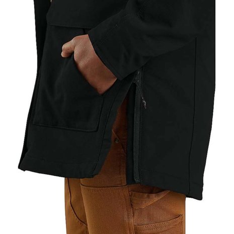 Carhartt Super Dux Insulated Traditional Zwart Winterjas Dames Carhartt Super Dux Insulated Traditional Zwart Winterjas Dames