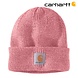 Carhartt Rib Knit Pink Salt Rosewood Beanie Carhartt Rib Knit Pink Salt Rosewood Beanie