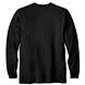 Carhartt K126 Heavyweight LS Pocket Zwart T-Shirt Heren Carhartt K126 Heavyweight LS Pocket Zwart T-Shirt Heren