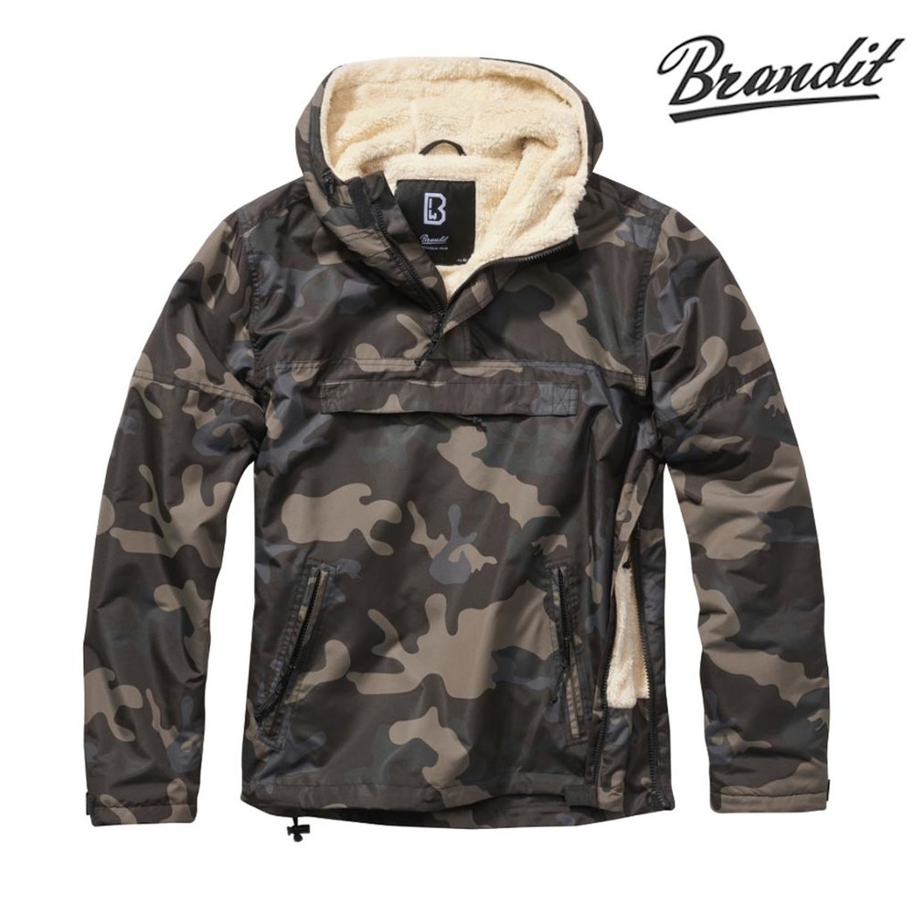 Brandit Sherpa Dark Camo Windbreaker Heren Brandit Sherpa Dark Camo Windbreaker Heren
