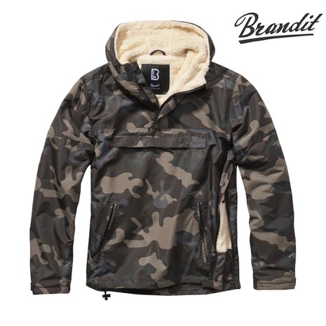 Brandit Sherpa Dark Camo Windbreaker Heren Brandit Sherpa Dark Camo Windbreaker Heren
