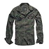 Slim Fit Woodland Camo Overhemd Heren