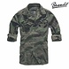 Brandit Slim Fit Woodland Camo Overhemd Heren