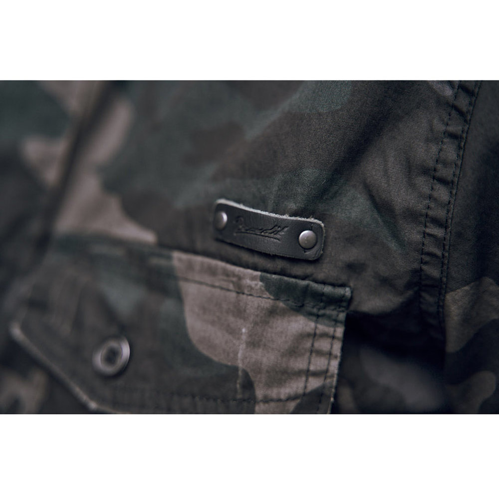 Brandit Slim Fit Dark Camo Overhemd Heren