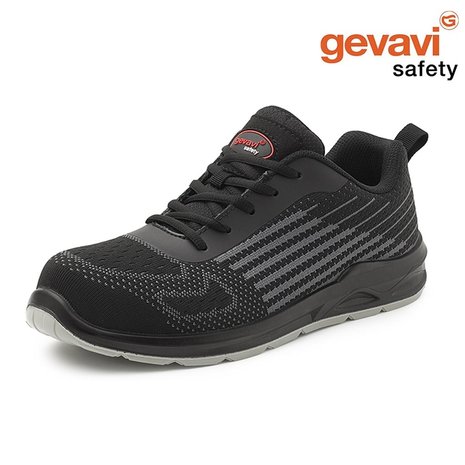 Gevavi Safety GS74 Pavia S3 Zwart Werkschoenen Gevavi Safety GS74 Pavia S3 Zwart Werkschoenen