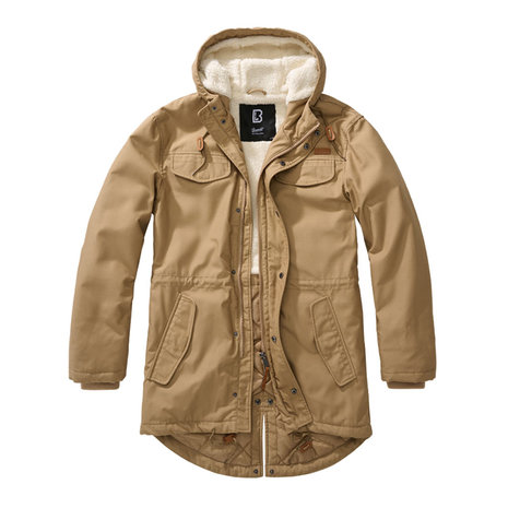 Brandit Marsh Lake Camel Parka Heren