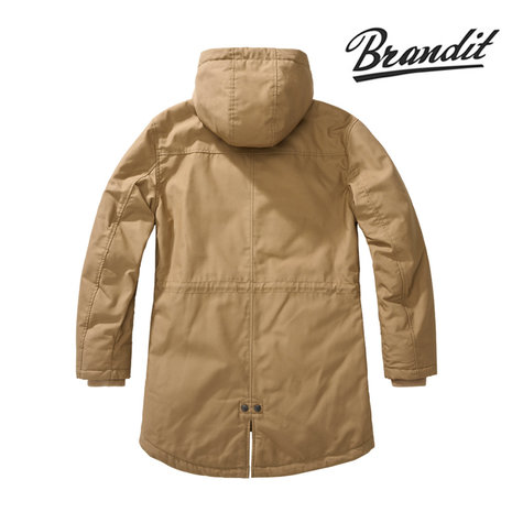 Brandit Marsh Lake Camel Parka Heren
