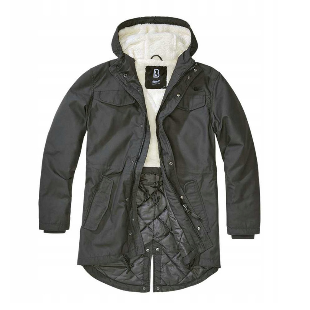 Brandit Marsh Lake Antraciet Parka Heren