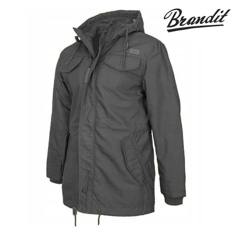Brandit Marsh Lake Antraciet Parka Heren