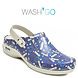 Clog Open Elastiek Ziekenhuis Blauw Klompen Dames Clog Open Elastiek Ziekenhuis Blauw Klompen Dames