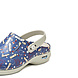 Clog Open Elastiek Ziekenhuis Blauw Klompen Dames Clog Open Elastiek Ziekenhuis Blauw Klompen Dames